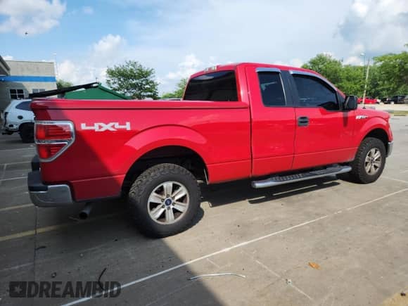 2010 Ford F-150 XL with VIN 1FTFX1EV0AFD76020, listed as a Copart auction lot 62637165 with 253,866 mi miles and Salvage title. Bid and sale history available at DreamBid. Image 3.