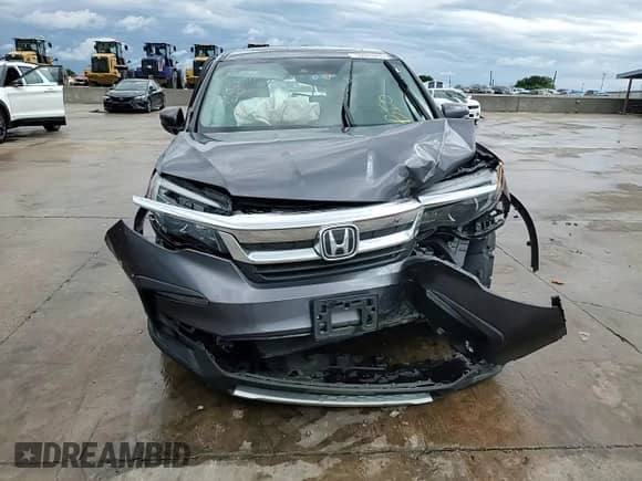 2022 Honda Pilot EX-L with VIN 5FNYF5H54NB011235, listed as a Copart auction lot 55689015 with 90,078 mi miles and Salvage title. Bid and sale history available at DreamBid. Image 14.