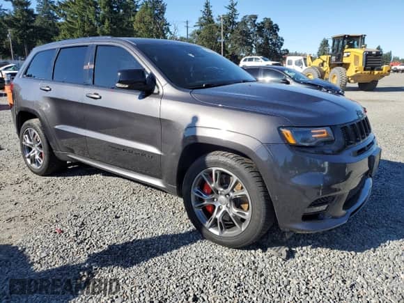 2018 Jeep Grand Cherokee SRT z VIN 1C4RJFDJ9JC206783, wystawiony jako Copart lot #82461455 z przebiegiem 63 990 mil mil oraz Szkoda całkowita • Salvage title. Historia ofert i sprzedaży dostępna na DreamBid. Obrazek 4.