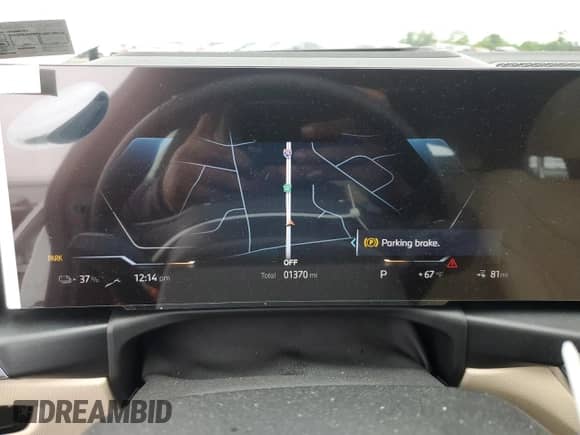 2024 BMW i4 xDrive40 с VIN WBY83FB04RFT01096, выставлен на аукционе Copart как лот 61055045 с пробегом 1 370 миль миль и Списание • Salvage title. История ставок и продаж доступна на DreamBid. Изображение 9.