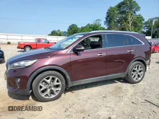 2019 Kia Sorento EX Sport with VIN 5XYPH4A59KG591774, listed as a Copart auction lot 62030495 with 149,854 mi miles and Salvage title. Bid and sale history available at DreamBid. Image 1.