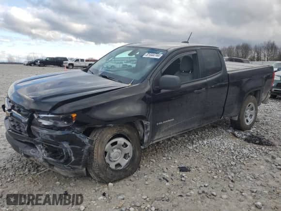 2022 Chevrolet Colorado 2WD Work Truck with VIN 1GCHSBEN0N1324791, listed as a Copart auction lot 81444744 with Not provided miles and Clean title. Bid and sale history available at DreamBid. Image 1.