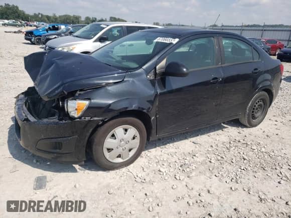 2015 Chevrolet Sonic LS with VIN 1G1JB5SH6F4128087, listed as a Copart auction lot 81680803 with 73,083 mi miles and Non repairable. Bid and sale history available at DreamBid. Image 1.