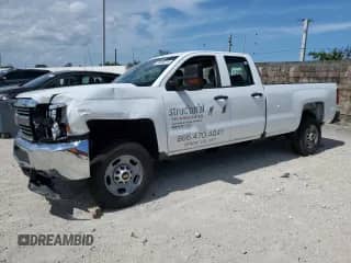 2018 Chevrolet Silverado 2500HD Work Truck с VIN 1GC2CUEG8JZ262116, выставлен на аукционе Copart как лот 84633705 с пробегом Не указан миль и Списание • Salvage title. История ставок и продаж доступна на DreamBid. Изображение 1.