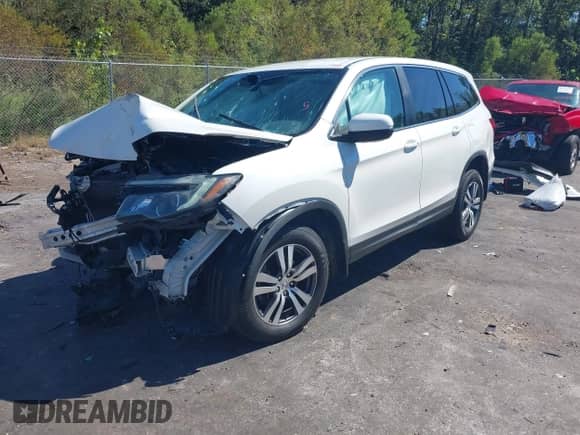 2017 Honda Pilot EX z VIN 5FNYF5H38HB040496, wystawiony jako IAAI lot #43416219 z przebiegiem 103 000 mil mil oraz . Historia ofert i sprzedaży dostępna na DreamBid. Obrazek 2.