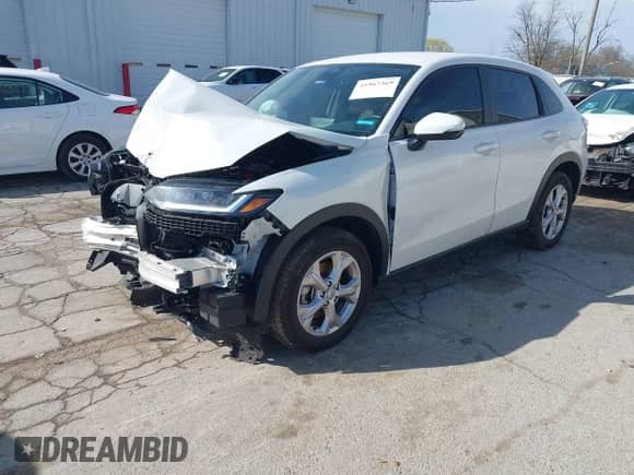 2024 Honda HR-V LX with VIN 3CZRZ2H34RM786705, listed as a IAAI auction lot 41967369 with 19,094 mi miles and . Bid and sale history available at DreamBid. Image 2.