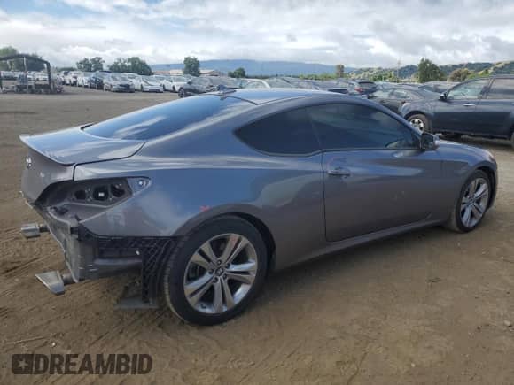 2010 Hyundai Genesis Coupe with VIN KMHHU6KH3AU041709, listed as a Copart auction lot 56522545 with 77,770 mi miles and Salvage title. Bid and sale history available at DreamBid. Image 3.