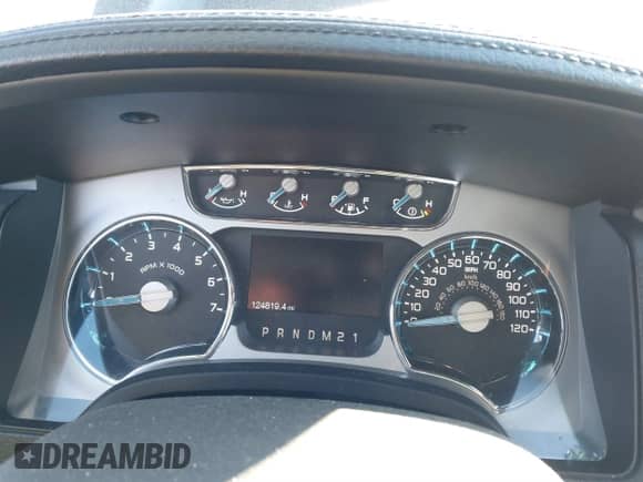 2014 Ford F-150 XL with VIN 1FTFW1EF1EFA91845, listed as a IAAI auction lot 41319958 with 124,819 mi miles and . Bid and sale history available at DreamBid. Image 7.