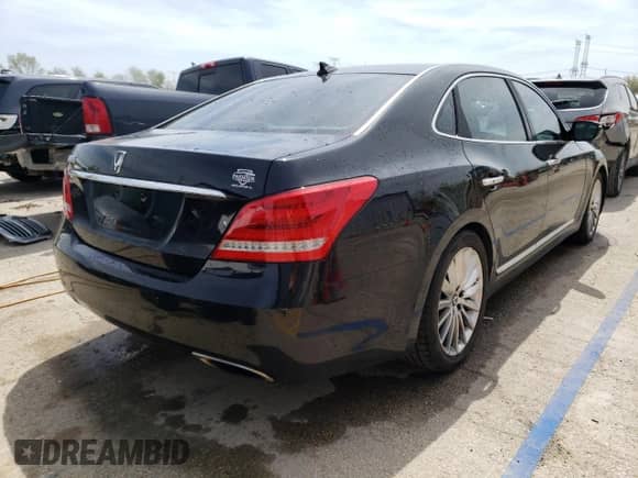 2014 Hyundai Equus Ultimate с VIN KMHGH4JH7EU082551, выставлен на аукционе Copart как лот 51662824 с пробегом 129 260 миль миль и Списание • Salvage title. История ставок и продаж доступна на DreamBid. Изображение 3.