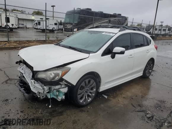 2015 Subaru Impreza Special Sports Premium with VIN JF1GPAT67FG299864, listed as a Copart auction lot 86486675 with 145,693 mi miles and Salvage title. Bid and sale history available at DreamBid. Image 1.