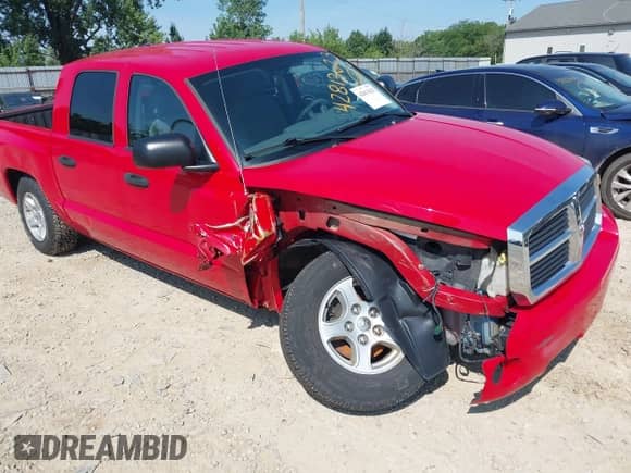 2007 Dodge Dakota SLT with VIN 1D7HW48P47S241350, listed as a IAAI auction lot 42813623 with 120,734 mi miles and . Bid and sale history available at DreamBid. Image 6.