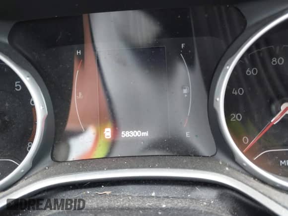 2019 Jeep Compass Latitude with VIN 3C4NJDBB6KT792170, listed as a IAAI auction lot 42636625 with 58,300 mi miles and . Bid and sale history available at DreamBid. Image 15.