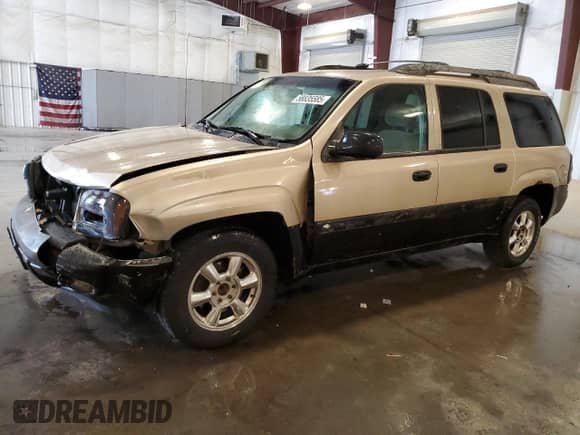 2004 Chevrolet TrailBlazer EXT LS с VIN 1GNET16S546201091, выставлен на аукционе Copart как лот 58835585 с пробегом 273 297 миль миль и Списание • Salvage title. История ставок и продаж доступна на DreamBid. Изображение 1.