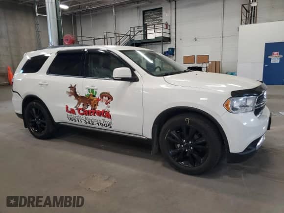 2012 Dodge Durango Crew z VIN 1C4RDJDG9CC100786, wystawiony jako Copart lot #82225645 z przebiegiem 186 793 mil mil oraz Szkoda całkowita • Salvage title. Historia ofert i sprzedaży dostępna na DreamBid. Obrazek 4.