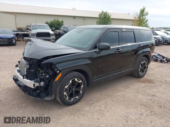 2024 Hyundai Santa Fe SE with VIN 5NMP1DGL9RH033594, listed as a IAAI auction lot 43104244 with 23,283 mi miles and . Bid and sale history available at DreamBid. Image 2.