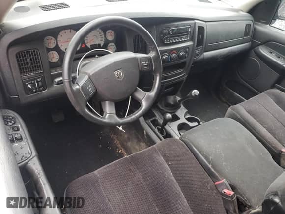 2005 Dodge 1500 ST with VIN 1D7HU16N95J643387, listed as a Copart auction lot 66925935 with 113,749 mi miles and Salvage title. Bid and sale history available at DreamBid. Image 8.