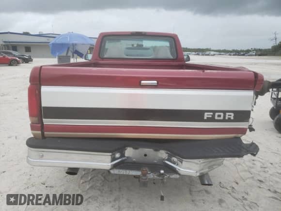 1995 Ford F-150 with VIN 1FTEF15N7SNB41751, listed as a Copart auction lot 86223125 with 337,573 mi miles and Salvage title. Bid and sale history available at DreamBid. Image 6.