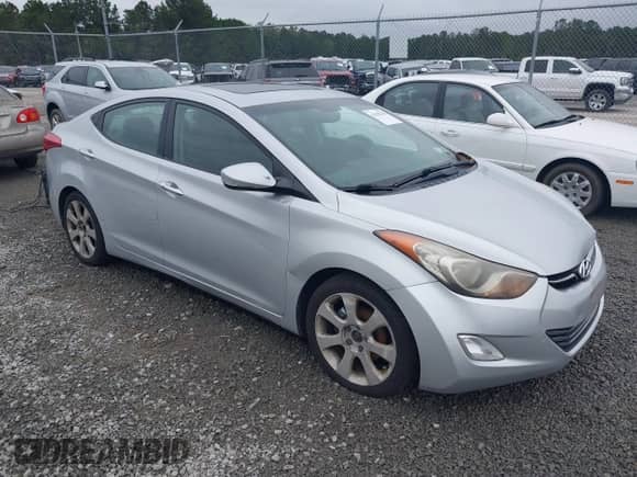 2012 Hyundai Elantra Limited with VIN KMHDH4AEXCU297301, listed as a IAAI auction lot 43438134 with 164,091 mi miles and . Bid and sale history available at DreamBid. Image 1.