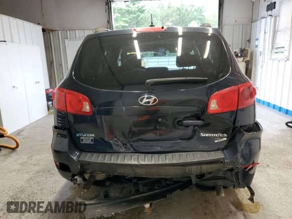2008 Hyundai Santa Fe GLS with VIN 5NMSG13D58H131266, listed as a Copart auction lot 69427805 with 213,978 mi miles and Salvage title. Bid and sale history available at DreamBid. Image 6.