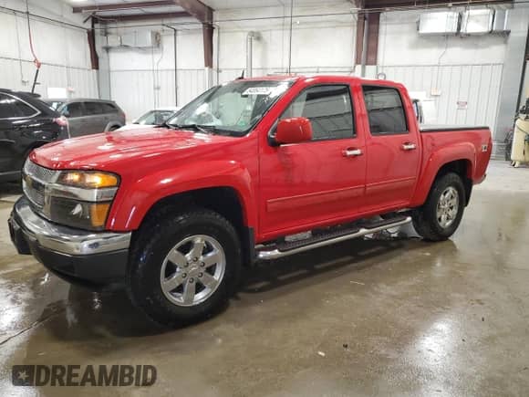 2012 Chevrolet Colorado 2LT with VIN 1GCHTDFE5C8151135, listed as a Copart auction lot 54064175 with 63,535 mi miles and Clean title. Bid and sale history available at DreamBid. Image 1.