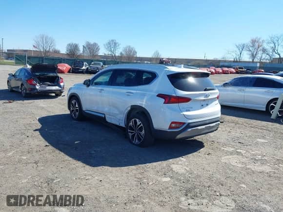 2019 Hyundai Santa Fe Ultimate с VIN 5NMS5CAA0KH067753, выставлен на аукционе IAAI как лот 41884396 с пробегом 31 343 миль миль и . История ставок и продаж доступна на DreamBid. Изображение 3.