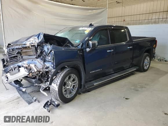 2020 GMC Sierra 1500 Denali z VIN 3GTU9FEL8LG104734, wystawiony jako Copart lot #66017825 z przebiegiem Nie podano mil oraz Szkoda całkowita • Salvage title. Historia ofert i sprzedaży dostępna na DreamBid. Obrazek 1.