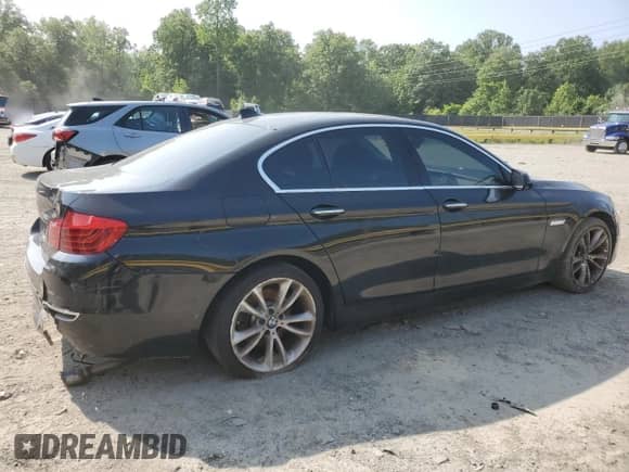 2014 BMW 5 Series 535i z VIN WBA5B1C55ED480174, wystawiony jako Copart lot #59590055 z przebiegiem 127 224 mil mil oraz Szkoda całkowita • Salvage title. Historia ofert i sprzedaży dostępna na DreamBid. Obrazek 3.