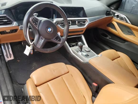 2022 BMW 4 Series M440i xDrive с VIN WBA13AR00NCH99689, выставлен на аукционе Copart как лот 73887294 с пробегом Не указан миль и На запчасти • Non repairable. История ставок и продаж доступна на DreamBid. Изображение 8.