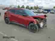 2023 Nissan Kicks SR with VIN 3N1CP5DVXPL531413, listed as a Copart auction lot 69280875 with 21,649 mi miles and Salvage title. Bid and sale history available at DreamBid. Image 4.