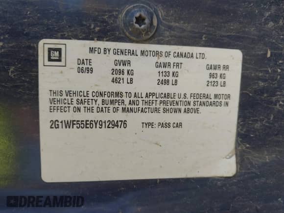 2000 Chevrolet Impala с VIN 2G1WF55E6Y9129476, выставлен на аукционе IAAI как лот 42546460 с пробегом 202 943 миль миль и . История ставок и продаж доступна на DreamBid. Изображение 9.