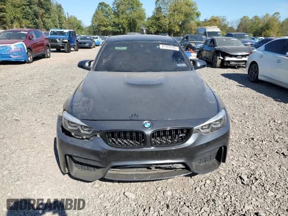 2018 BMW M3 CS с VIN WBS8M9C5XJ5L00712, выставлен на аукционе Copart как лот 81920535 с пробегом 49 601 миль миль и Списание • Salvage title. История ставок и продаж доступна на DreamBid. Изображение 5.