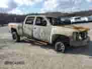 2007 Chevrolet Silverado 2500HD 1LT with VIN 1GCHK23K37F532050, listed as a Copart auction lot 50313795 with Not provided miles and Salvage title. Bid and sale history available at DreamBid. Image 4.