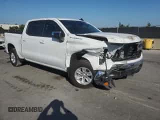 2024 Chevrolet Silverado 1500 LT with VIN 3GCPACEK5RG441719, listed as a Copart auction lot 89515095 with 4,661 mi miles and Salvage title. Bid and sale history available at DreamBid. Image 4.