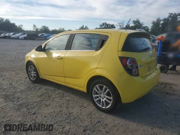 2015 Chevrolet Sonic LT with VIN 1G1JC6SH9F4200855, listed as a Copart auction lot 71398345 with 176,286 mi miles and Clean title. Bid and sale history available at DreamBid. Image 2.
