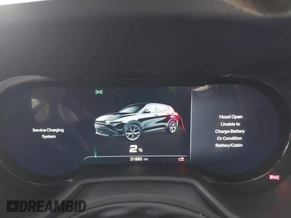 2024 Dodge Hornet R/T z VIN ZACPDFCW9R3A33499, wystawiony jako IAAI lot #41876780 z przebiegiem 31 883 mil mil oraz . Historia ofert i sprzedaży dostępna na DreamBid. Obrazek 7.