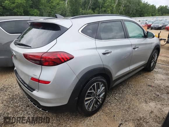 2021 Hyundai Tucson Ultimate with VIN KM8J3CAL9MU343745, listed as a Copart auction lot 69147915 with 59,072 mi miles and Non repairable. Bid and sale history available at DreamBid. Image 3.
