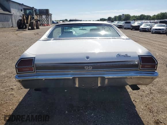 1969 Chevrolet Chevelle с VIN 136379G314704, выставлен на аукционе Copart как лот 63083925 с пробегом 84 152 миль миль и Чистый • Clean title. История ставок и продаж доступна на DreamBid. Изображение 6.