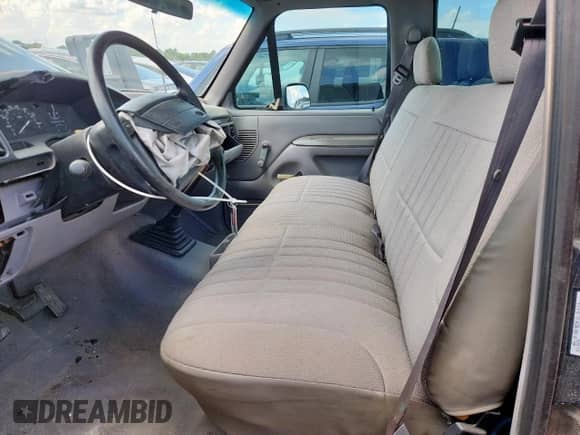 1995 Ford F-150 with VIN 1FTDF15Y9SNB32264, listed as a Copart auction lot 57166875 with Not provided miles and Salvage title. Bid and sale history available at DreamBid. Image 7.
