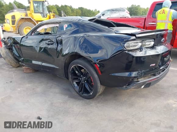 2024 Chevrolet Camaro 3LT with VIN 1G1FD1RS6R0117810, listed as a IAAI auction lot 43202037 with 24,488 mi miles and . Bid and sale history available at DreamBid. Image 3.