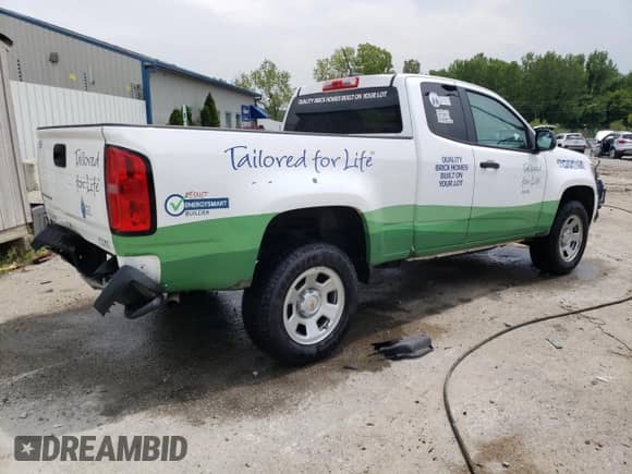 2021 Chevrolet Colorado 2WD Work Truck с VIN 1GCHSBEA8M1294869, выставлен на аукционе Copart как лот 59872475 с пробегом 104 121 миль миль и На запчасти • Non repairable. История ставок и продаж доступна на DreamBid. Изображение 3.