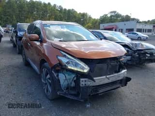 2015 Nissan Murano Platinum with VIN 5N1AZ2MG4FN267274, listed as a IAAI auction lot 43114076 with 99,214 mi miles and . Bid and sale history available at DreamBid. Image 1.