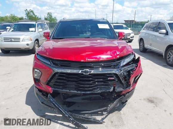 2023 Chevrolet Blazer RS с VIN 3GNKBERS9PS184482, выставлен на аукционе IAAI как лот 42246015 с пробегом 17 553 миль миль и . История ставок и продаж доступна на DreamBid. Изображение 12.