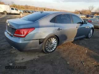 2015 Hyundai Equus Ultimate z VIN KMHGH4JH4FU093847, wystawiony jako Copart lot #83905174 z przebiegiem 57 499 mil mil oraz Szkoda całkowita • Salvage title. Historia ofert i sprzedaży dostępna na DreamBid. Obrazek 3.