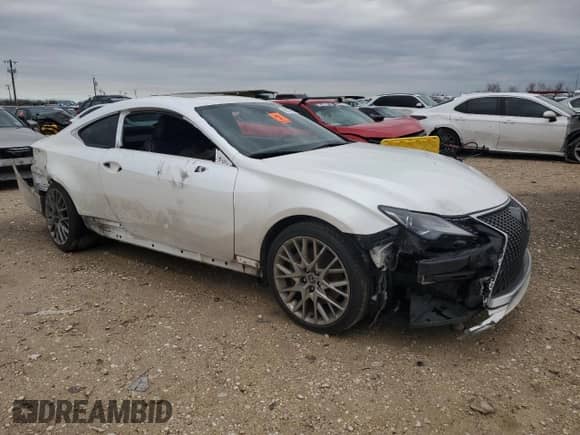 2021 Lexus RC 350 with VIN JTHDZ5BC1M5023886, listed as a Copart auction lot 88706725 with 46,931 mi miles and Salvage title. Bid and sale history available at DreamBid. Image 4.