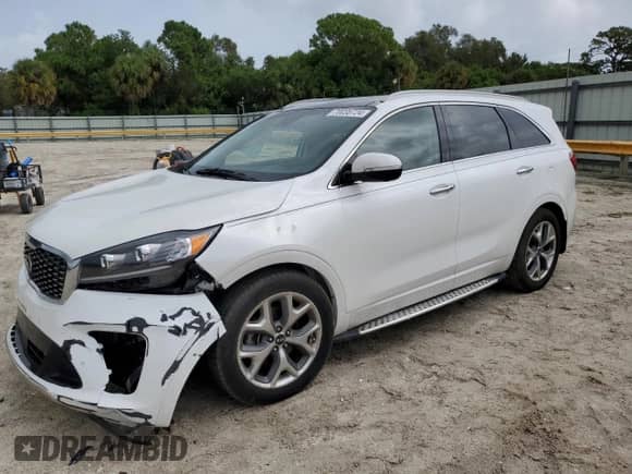 2020 Kia Sorento SX с VIN 5XYPK4A59LG707719, выставлен на аукционе Copart как лот 70035724 с пробегом 56 069 миль миль и Списание • Salvage title. История ставок и продаж доступна на DreamBid. Изображение 1.