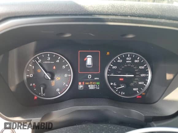 2023 Subaru Ascent Onyx Limited с VIN 4S4WMAKD9P3441666, выставлен на аукционе Copart как лот 62280595 с пробегом 38 871 миль миль и Списание • Salvage title. История ставок и продаж доступна на DreamBid. Изображение 9.