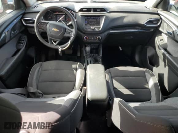 2023 Chevrolet TrailBlazer LT with VIN KL79MRSL4PB002904, listed as a Copart auction lot 90007755 with 63,259 mi miles and Salvage title. Bid and sale history available at DreamBid. Image 8.