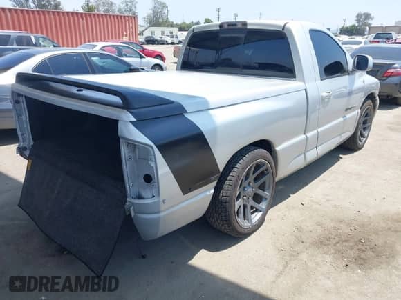 2005 Dodge RAM with VIN 3D3HA16H75G830570, listed as a IAAI auction lot 42586838 with 40,449 mi miles and . Bid and sale history available at DreamBid. Image 4.