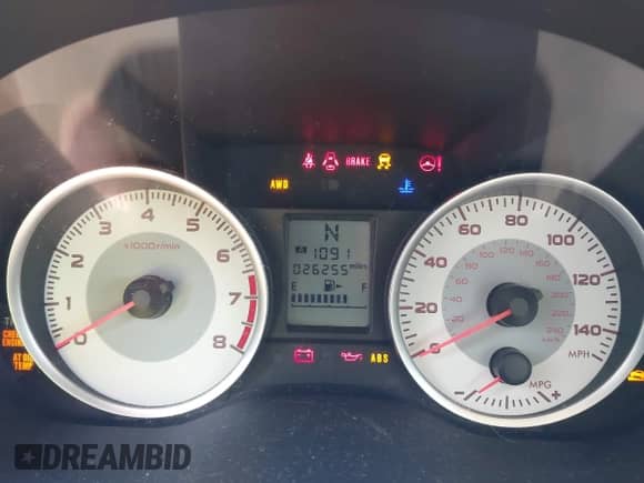 2014 Subaru Impreza 2.0i with VIN JF1GPAA60E8287955, listed as a IAAI auction lot 42463760 with 26,255 mi miles and . Bid and sale history available at DreamBid. Image 7.