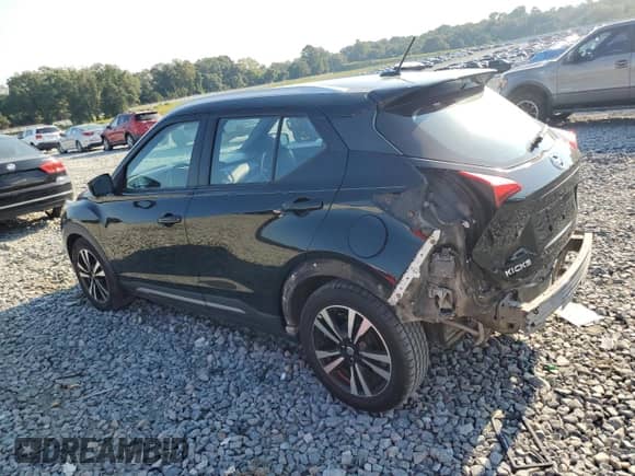2020 Nissan Kicks SR with VIN 3N1CP5DVXLL557617, listed as a Copart auction lot 80678045 with 76,829 mi miles and Salvage title. Bid and sale history available at DreamBid. Image 2.